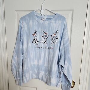 Disney Frozen Olaf Tie-Dye Sweatshirt